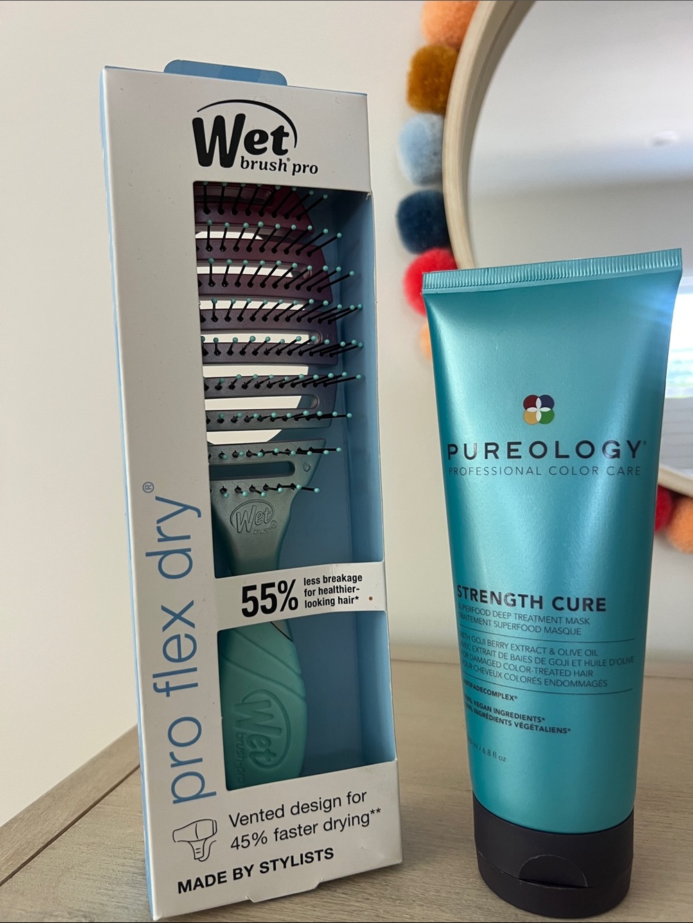 Pureology strength cure & Wet brush pro ~ New